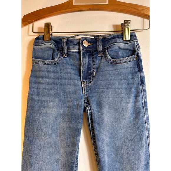 ABERCROMBIE KIDS Girls High Rise Flare Jeans / Size: 5-6 Regular - Picture 6 of 11